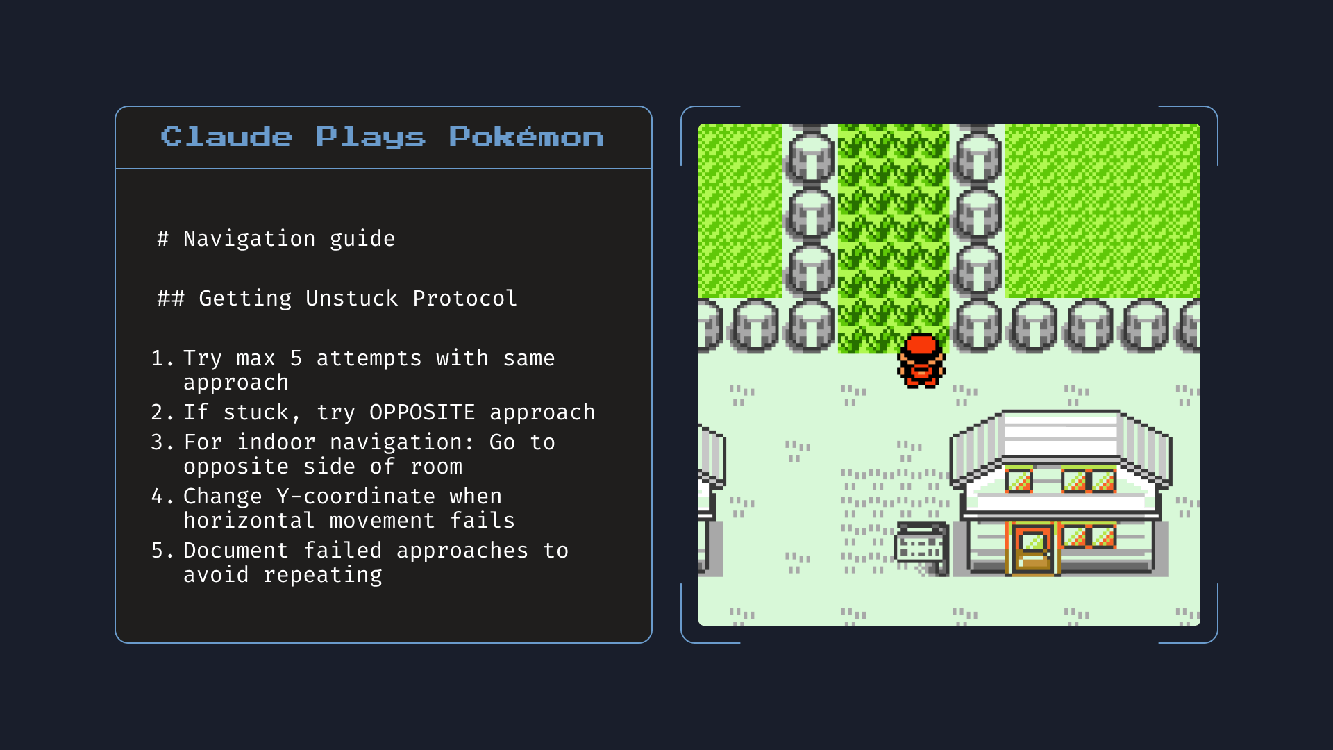 Claude plays pokemon